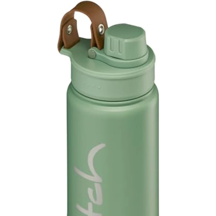 Satch Skandi Edition Stainless Steel Insulated Bottle, 0,5 l, auslaufsicher, kohlensäuredicht, spülmaschinengeeignet, Nordic Jade Green – Bild 8