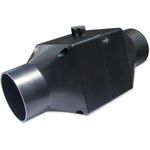 Titan TTC-SC32(A) Rohrventilator, Belüftungsventilator mit intelligenter Geschwindigkeitsregelung und automatischer Temperaturkontrolle, IP55 wasserdicht