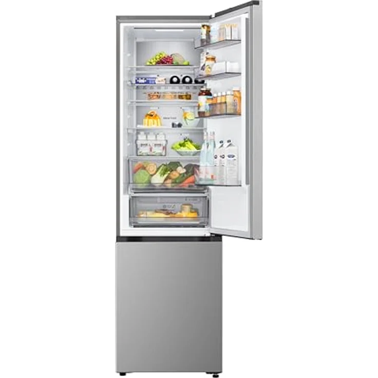 LG GBBS524APY, 375 l NoFrost Kühlschrank mit wechselbarem Türanschlag, Energieeffizienzklasse A, Silber – Bild 5
