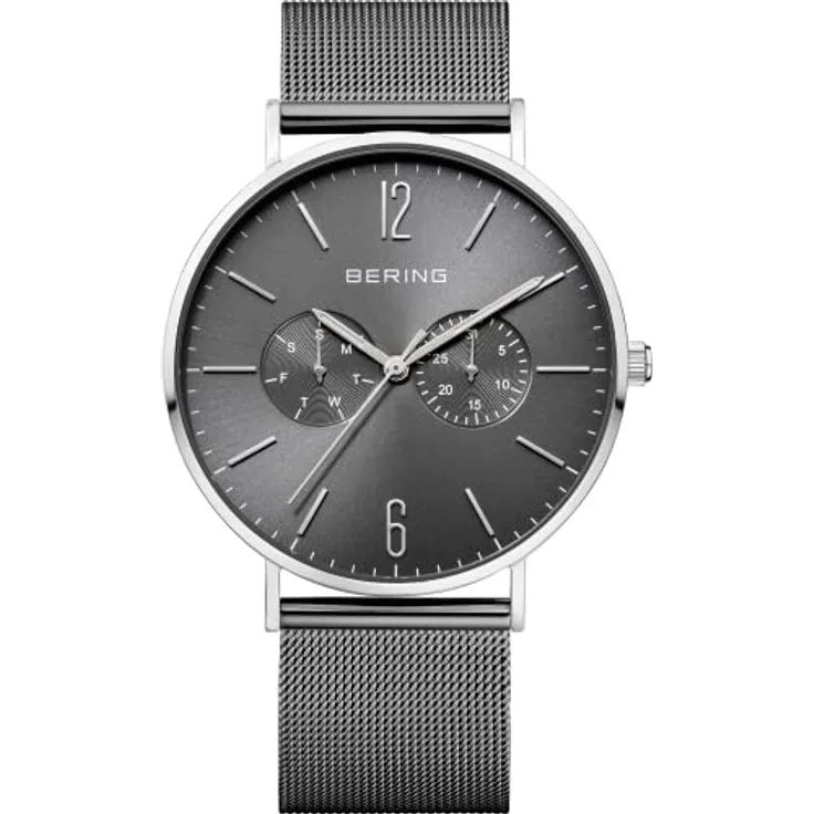 BERING Herren Uhr Quarz Movement - Classic Collection mit Edelstahl und Saphirglas 14240-308 Armbandsuhren - Wasserdicht: 3 ATM