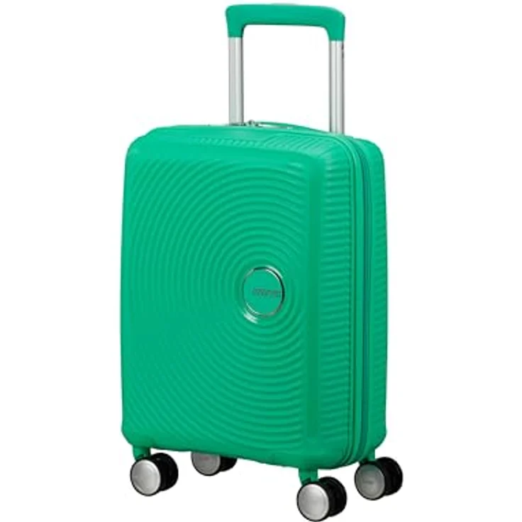 American Tourister Soundbox Mini - Spinner XS, Kindergepäck, 47 cm, 22 L, Grün (Bright Green) - Robustes Polypropylen, Personalisierungs-Sticker, Rpet-Futter – Bild 1