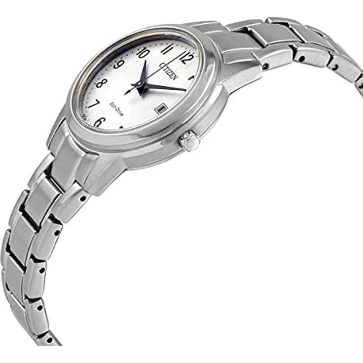 Citizen Armbanduhr Damen Sports Damen Eco Drive FE1081 59B, Analoguhr, 29 mm, silber – Bild 5