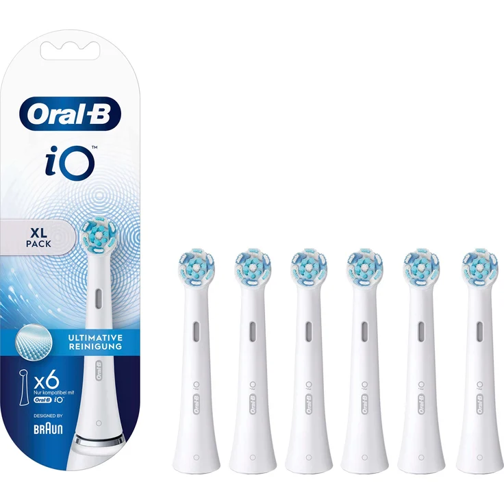 Oral-B, Zahnbürstenkopf, Aufsteckb. iO Ultimat. Rein. (6 x) – Bild 1