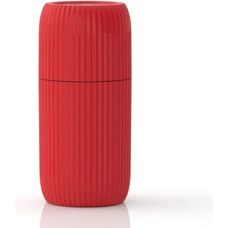 AdHoc Chilimühle Scape manuell, patentiertes Schneidwerk für optimale Aromaentfaltung, rot – Bild 1