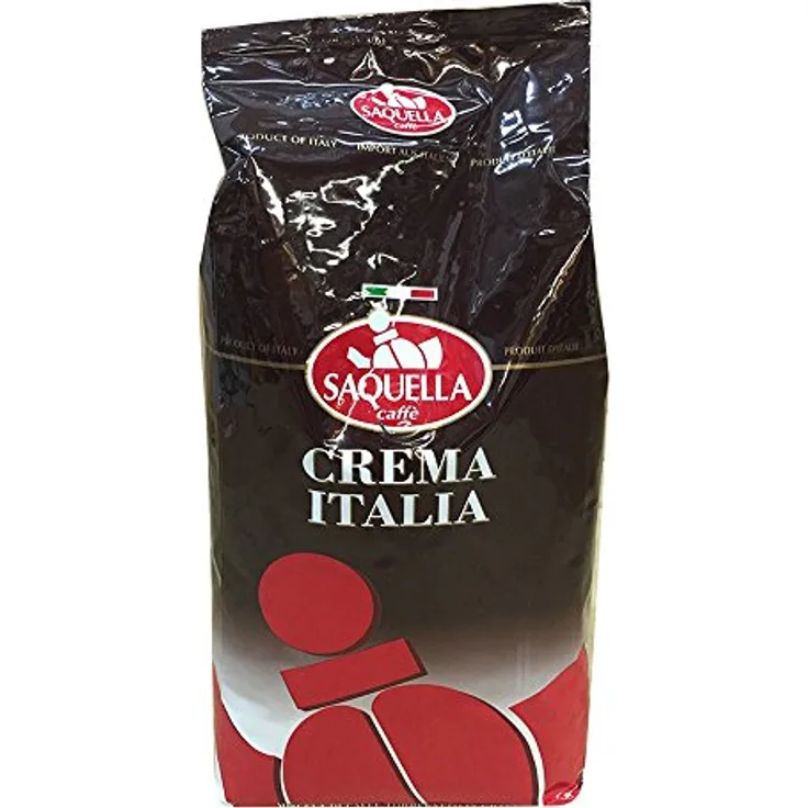 SAQUELLA Crema Italia, 1000g ganze Bohnen