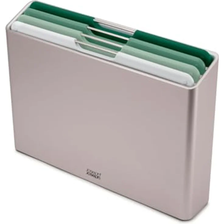 Joseph Joseph Folio Schneidebretter Set 4 große Schneidbretter Editions Sage Grün Küchenbretter BPA-frei – Bild 2