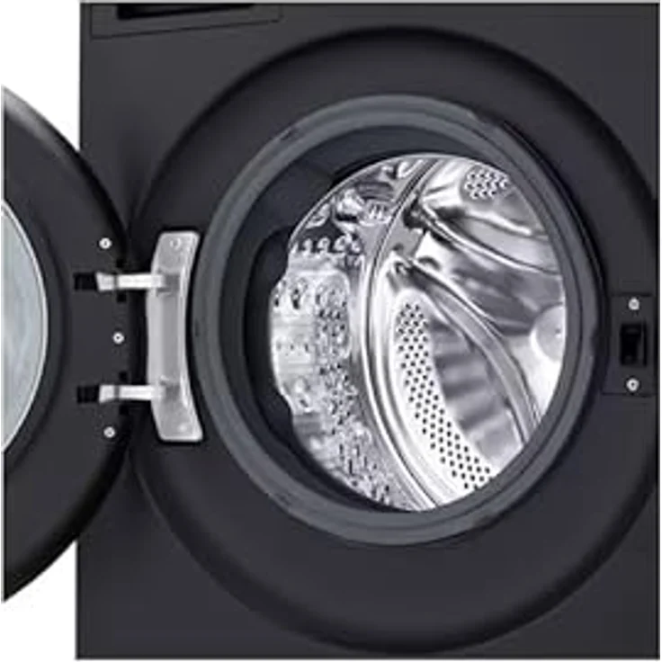 LG F4WX801YB, Frontlader Waschmaschine, 11 kg, A, 71 dB, 1350 RPM, Inverter Direct Drive, TurboWash 360°, AI Wash, Steam Technologie – Bild 4