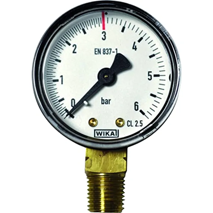 Arbeitsmanometer, 0-6/3 bar