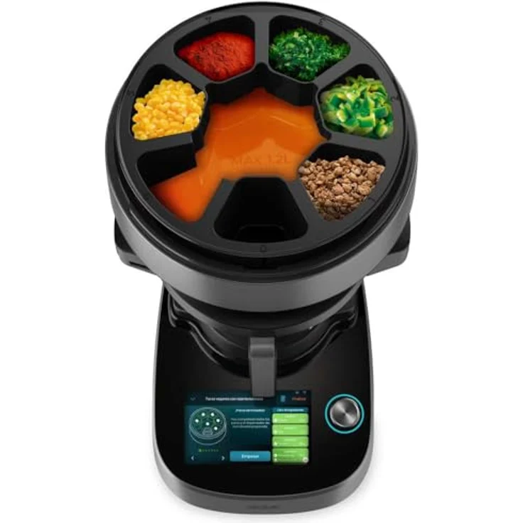 Cecotec Küchenroboter Mambo CooKing Victory, 1700 W, 45 Funktionen, 5L Victory Krug, mit Dampfgarer oder Kochkorb – Bild 3