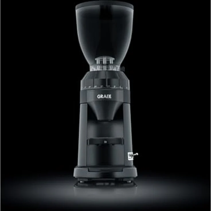 Graef Kaffeemühle CM8002 | Elektrische Bohnenmühle mit LED Beleuchtung und 40 Mahlgradeinstellungen | 350g Füllmenge | Schwarz-matt – Bild 2