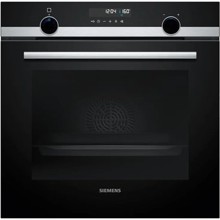 SIEMENS iQ500 Einbau-Backofen, 60 x 60 cm, Edelstahl, HB578GBS3 - 3D Heißluft, gleichmäßige Hitze auf bis zu drei Ebenen – Bild 1