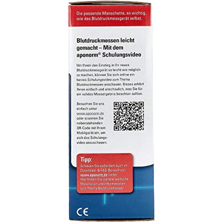 Aponorm BMG Oberarm Softmanschette Gr. L-XL, 1 St – Bild 3