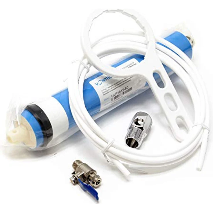 Naturewater 3 stufige Umkehrosmose RO 190 l/Tag 50 GPD Osmose Entmineralisierung Wasserfilter-Trinkwasser (Weiß) – Bild 3