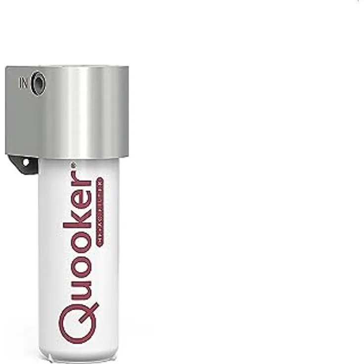 Quooker CUBE2 Filter Starter-Set, Aufsatz+Kartusche, für Trinkwasser-Reservoir ab Dez. 2021, weiß