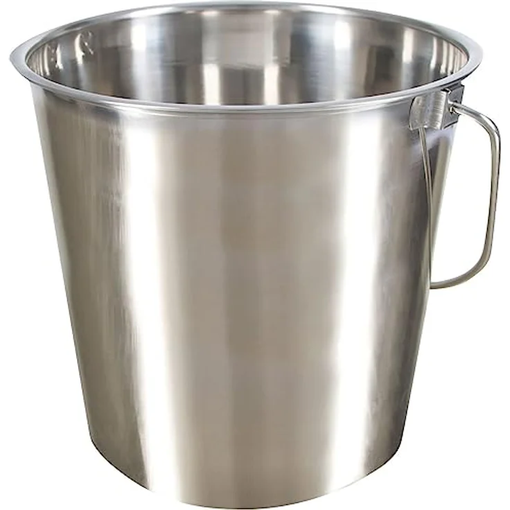 Kerbl Edelstahleimer 8,5 Liter – Bild 2