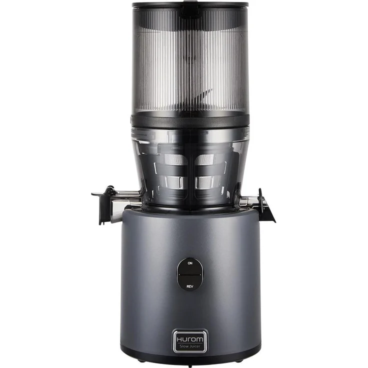 Hurom H330P-BES01CL Entsafter für Gemüse und Obst, Charcoal, schonende Saftgewinnung