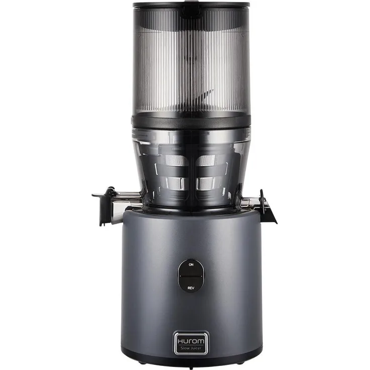 Hurom H330P-BES01CL Entsafter für Gemüse und Obst, Charcoal, schonende Saftgewinnung