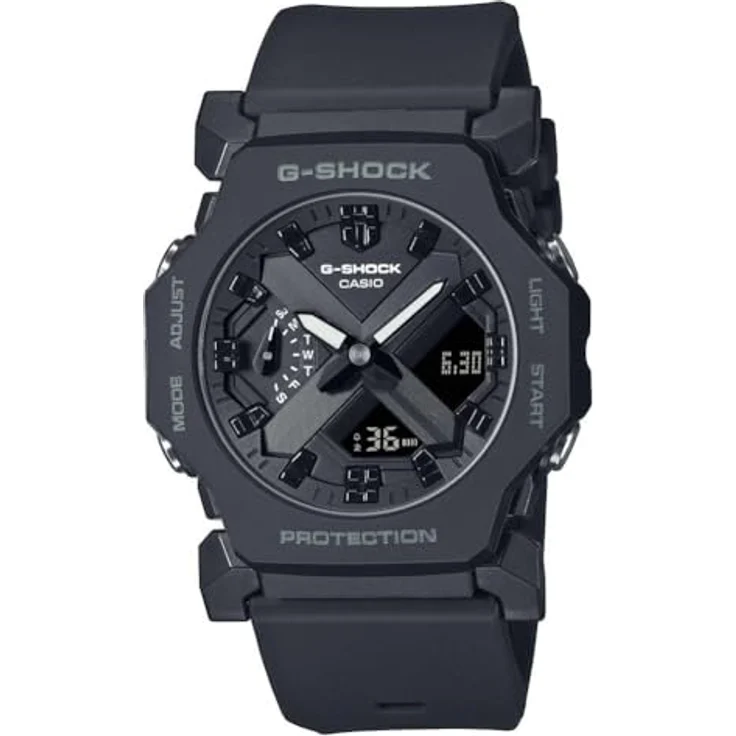 Casio G-Shock Classic Ana-Digi Armbanduhr Schwarz GA-2300-1AER, Kunststoffarmband, Mineralglas – Bild 1