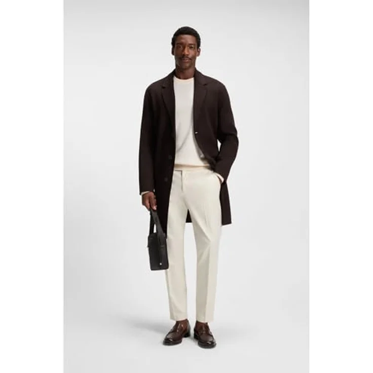 Hugo Boss Zair Zip Umhängetasche, Polyester und Leder, 17 x 22 x 6 cm, Herren – Bild 5