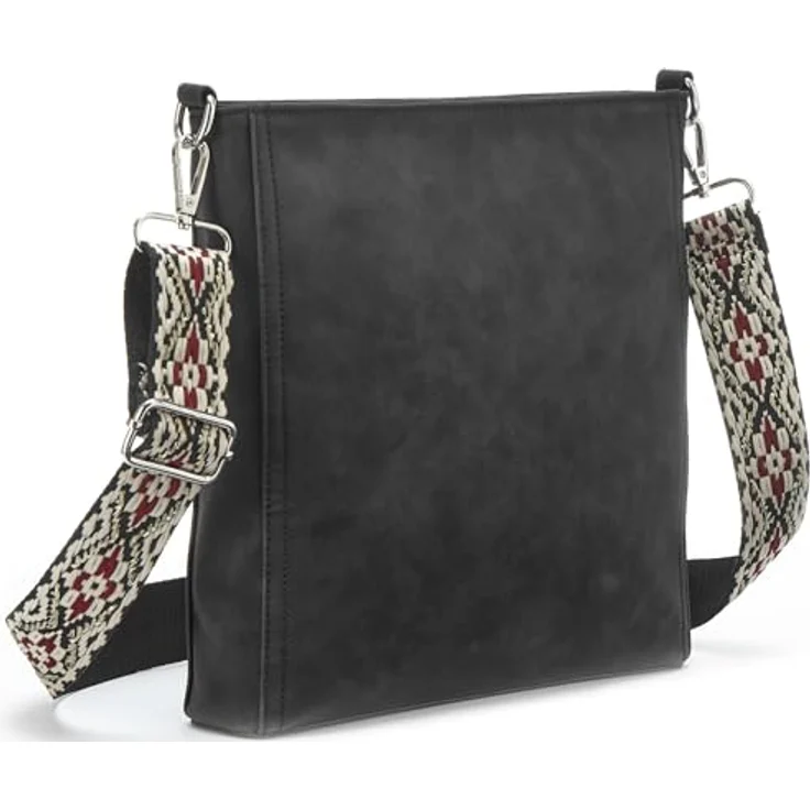 Vivance Umhängetasche, Handtasche mit verstellbarem und abnehmbarem Schulterriemen, vegan, vielseitig einsetzbar, gemustert – Bild 5