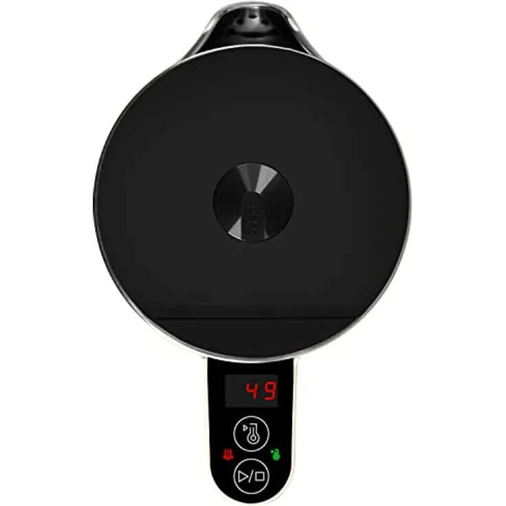 Concept Norwood Wasserkocher aus Edelstahl mit Temperaturregelung 45/60/70/85/90/95/100°C KEEP WARM-Funktion 1,5L 1850-2200 W (Dunkelgrau) – Bild 3