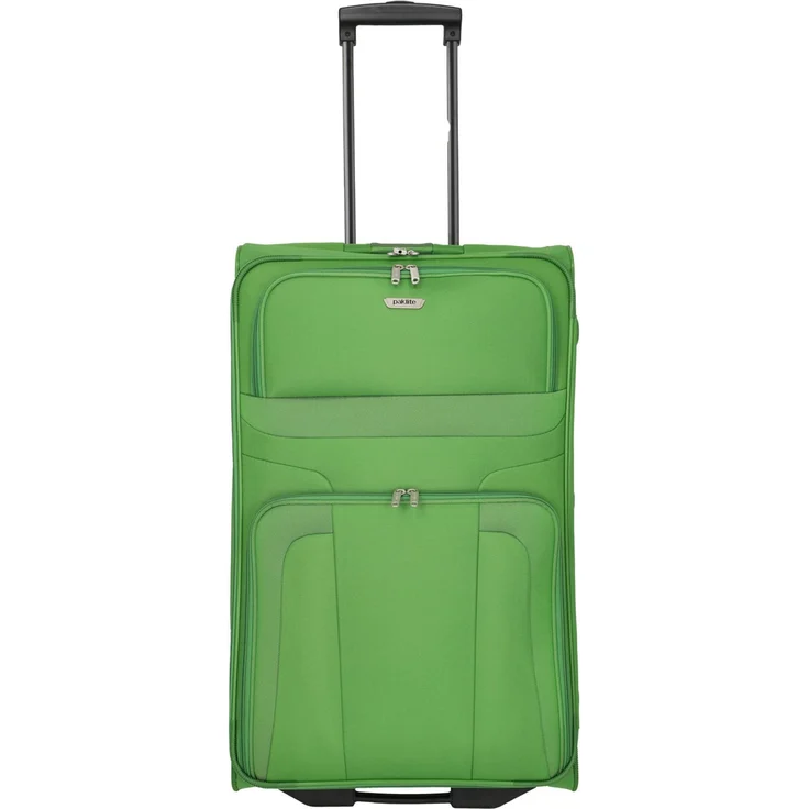 Travelite Weichgepäck-Trolley 2W Trolley, 2 Rollen mit 80l Volumen, Green – Bild 1