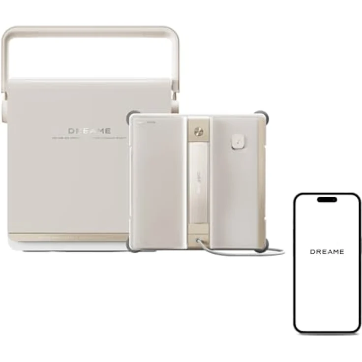 Dreame Fensterputzroboter C1 Station, intelligente KI-Routenplanung, 5.500 Pa Saugkraft, Dual-Spray-Technologie, mobile All-in-One-Station – Bild 2