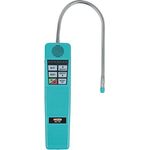 KS Tools Klimaanlagen-Lecksuchgerät, Kältemittel Detektor mit flexiblem Edelstahlsondenhals und akustischem Signal, robustes Gehäuse