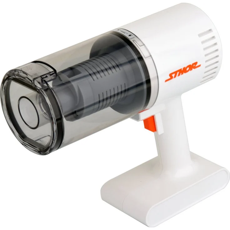 Sthor Akku-Handstaubsauger Sthor 11,1V, 100W, beutelos mit HEPA-Metallfilter und Bodenset, kabellos