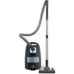 Severin Bodenstaubsauger BC 7964 S'Power Kompakt, 850 W, Leiser Staubsauger mit XL-Parkettdüse, schwarz