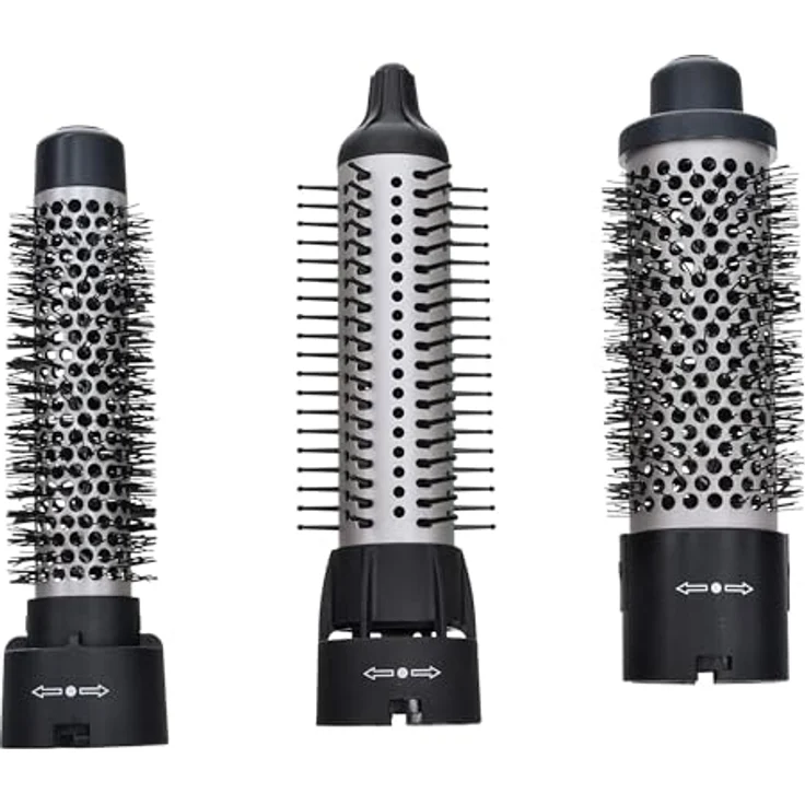 Wahl Airstyler Pro, Warmluftbürste mit 1100 Watt, 3 Thermo-Rundbürsten (Ø 25/30/38 mm), Überhitzungsschutz, 2 Geschwindigkeits- und Temperaturstufen, Aluminiumkorpus – Bild 2