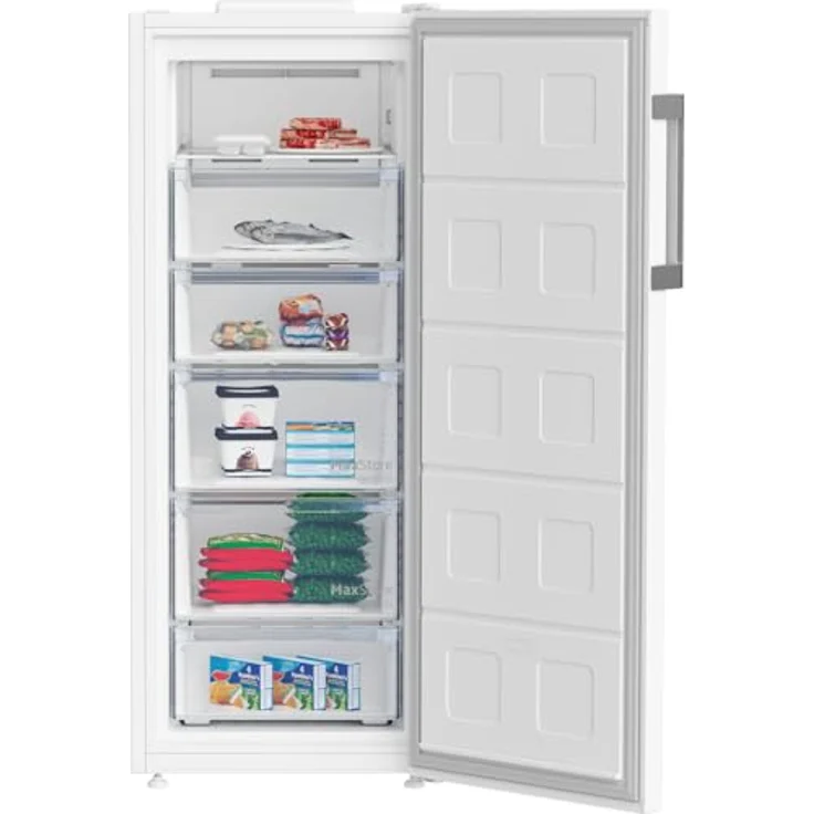 BEKO B3RFNE274W Gefrierschrank, Weiß, 220 l, geräumig – Bild 3