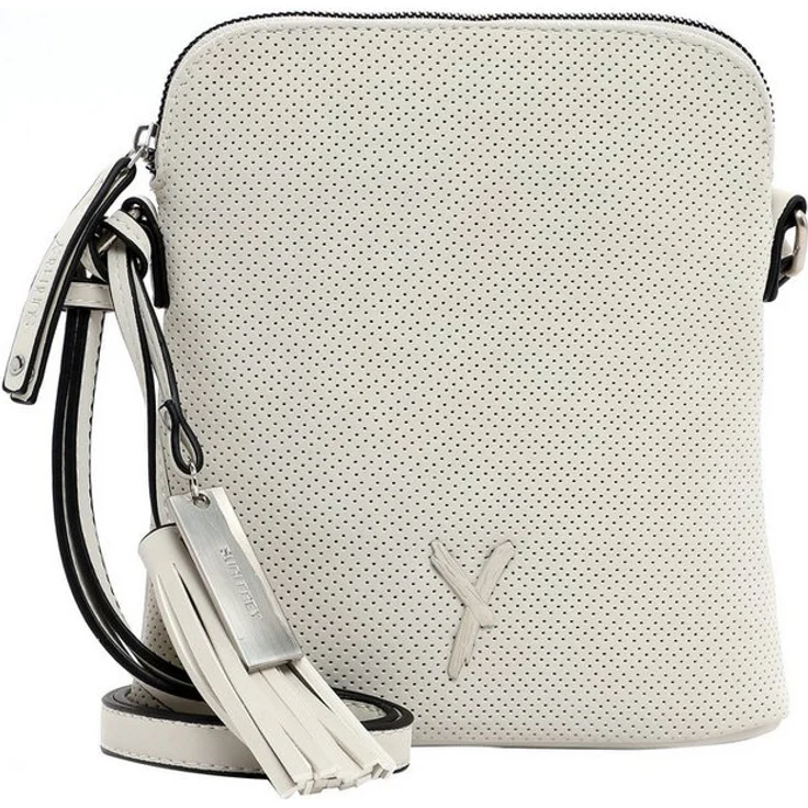 SURI FREY Umhängetasche SFY Romy, für Damen, Feinsynthetik, Lasercut-Optik, samtig, schwarz – Bild 1