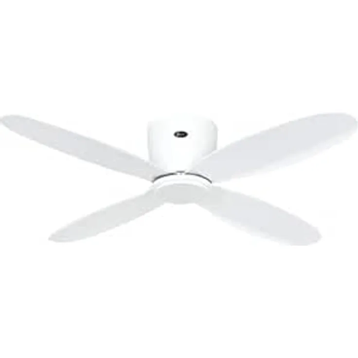 CasaFan Deckenventilator Eco Plano II WiFi, weiß, mit Smart Home Fernsteuerung und 6 Geschwindigkeiten