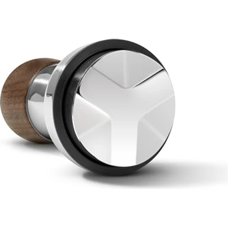 Sage The Distribution Duo 58, Selbstnivellierender Tamper aus Edelstahl und Walnussholz, kompatibel mit 58-mm-Sage-Filtern – Bild 3