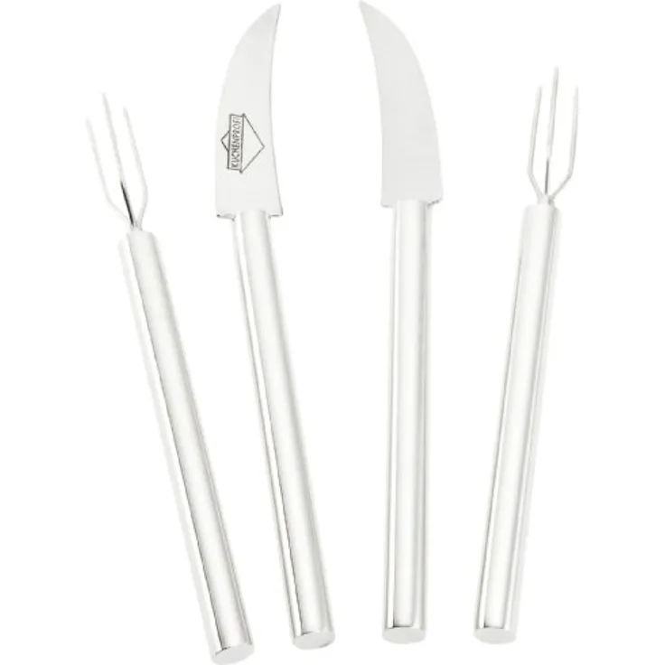 Küchenprofi Pellkartoffel Besteck Set in Geschenkverpackung, Edelstahl, Spülmaschinengeeignet, 13 cm, Kartoffelhalter, Pellkartoffelbesteck, Einfaches Pellen von heißen Kartoffeln