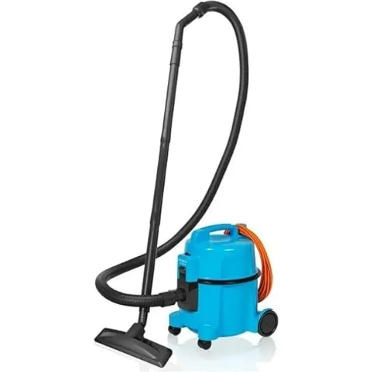 Hitachi CV400 PRO hellblau, Staubsauger mit Zubehör und HEPA-Filter