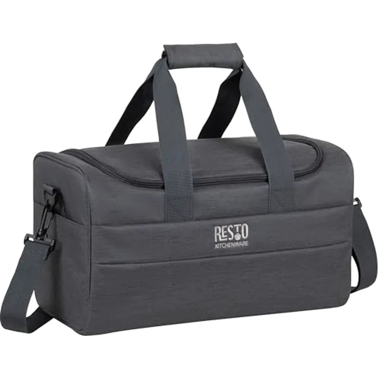 Resto Kühlbox 5519, 19 l mit PEVA-Isolierung und Seitentasche, strapazierfähiges Polyester, ideal für Picknick und Ausflüge