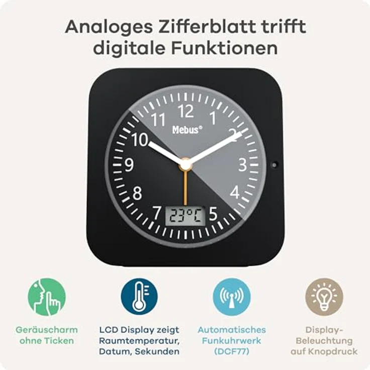 Mebus Funkwecker 25609 – Bild 3