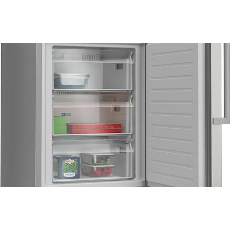 Siemens KG39NVICV, Kühl-Gefrierkombination mit 363 l, Fresh Zone, Total noFrost, geräuscharm in gebürstetem Stahl – Bild 10