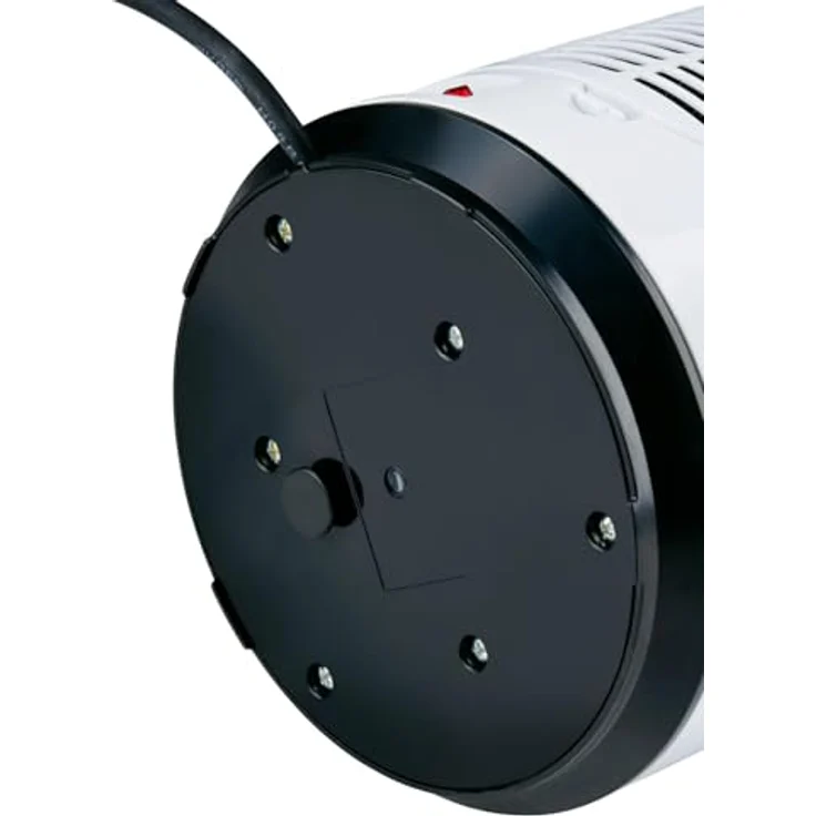 Alpina Elektrischer Heizlüfter und Ventilator 1500W – Keramik Heizkörper mit Timer und Fernbedienung – Oszillierender Heizstrahler mit Kühl- und Heizfunktion – 18 x 18 x 37 cm, Weiß – Bild 4