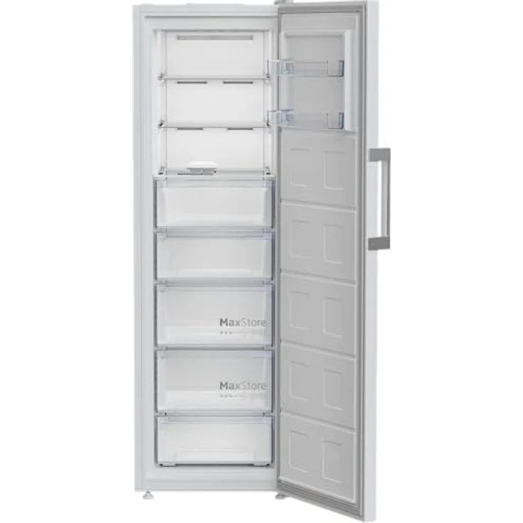 BEKO B7RFNE316W Gefrierschrank, No-Frost, 286 l, weiß, 1865 mm hoch, Schnellgefrierfunktion, wechselbarer Türanschlag – Bild 6