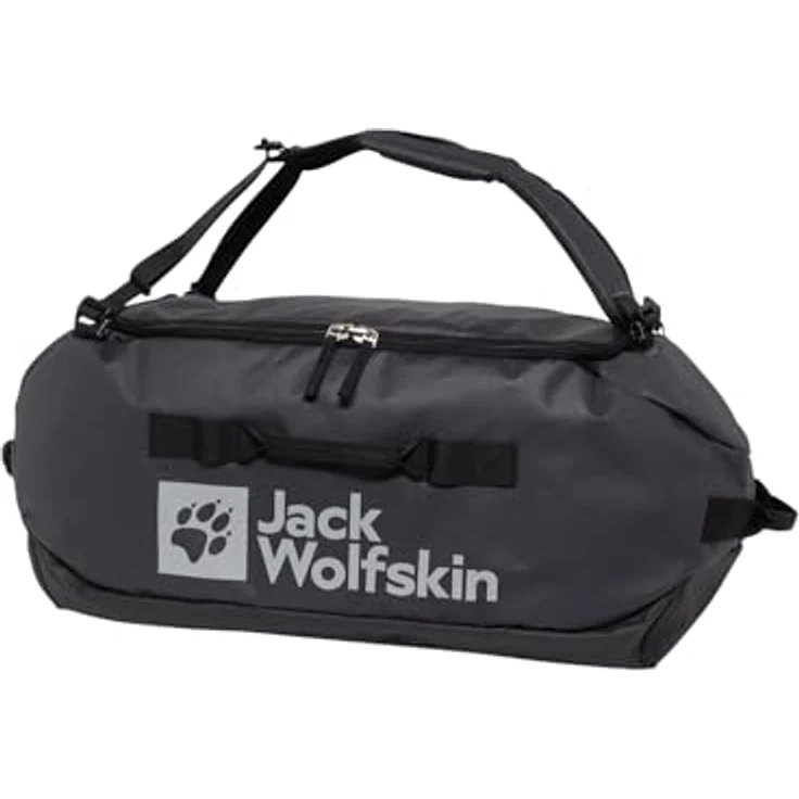 Jack Wolfskin All-In 65 Weekender Reisetasche, 70 cm, grau, 100% Polyester – Bild 1