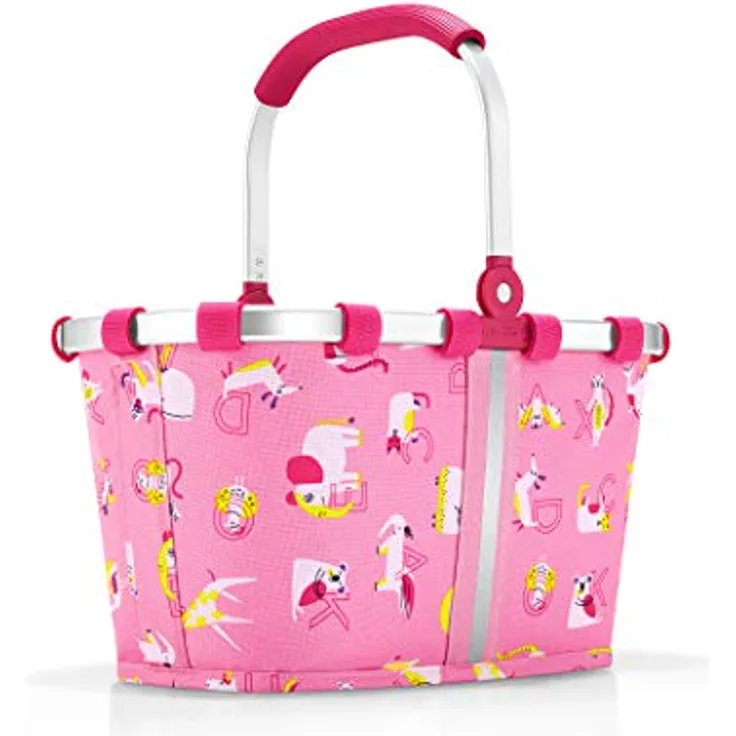 reisenthel carrybag XS kids Einkaufskorb 33,5 x 18 x 19,5 cm / 5 l / abc friends pink