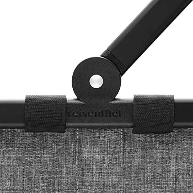 reisenthel carrybag Twist Silver - Stabiler Einkaufskorb mit viel Stauraum und praktischer Innentasche – Elegantes und wasserabweisendes Design – Bild 5