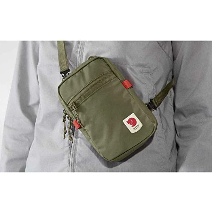 Fjällräven Umhängetasche High Coast, Polyamid mit Handytasche und Schlüsselhalter, schwarz – Bild 6