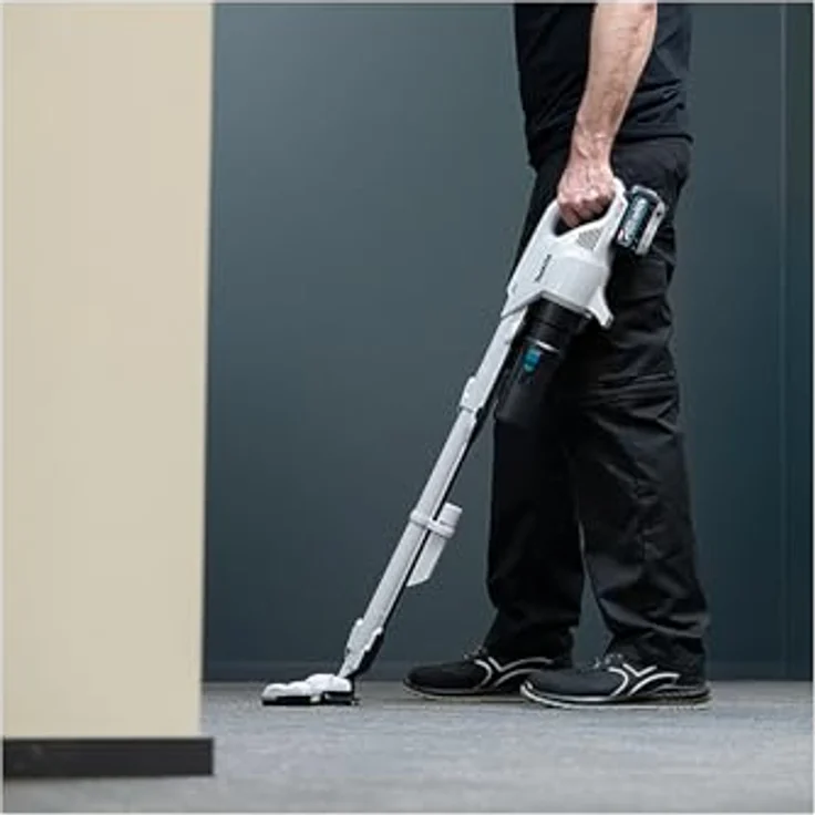 Makita CL004GZ Akku-Stielstaubsauger XGT Solo, kabellos und leicht, in Weiß – Bild 2