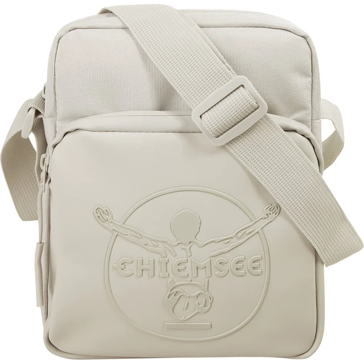 Chiemsee Umhängetasche TRACK "N" DAY, aus 100 % recyceltem PET, grau – Bild 1