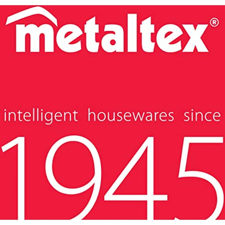 Metaltex Galileo Handtuchhalter, platzsparend, 38x10x9 cm, Schwarz – Bild 4