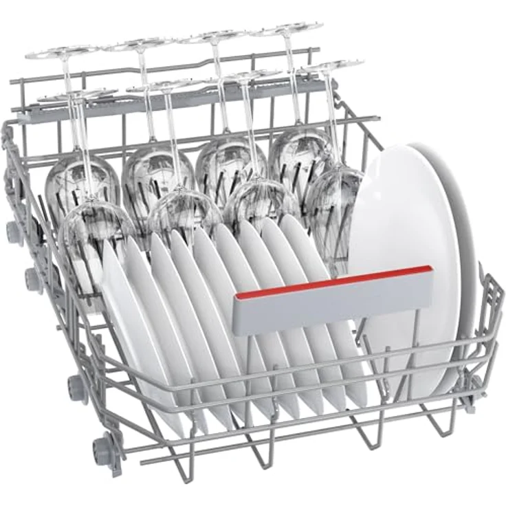 Bosch SPS4HMI13E, Freistehender Geschirrspüler, 45 cm, Gebürsteter Stahl mit Anti-Fingerprint, steuerbar über Home Connect-App – Bild 2